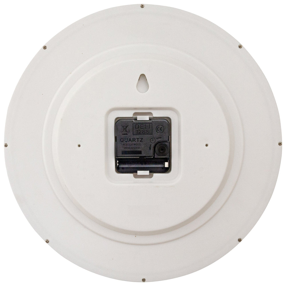 Wall clock 30cm - Silent - Plastic - "Easy Big" - Goat Corp