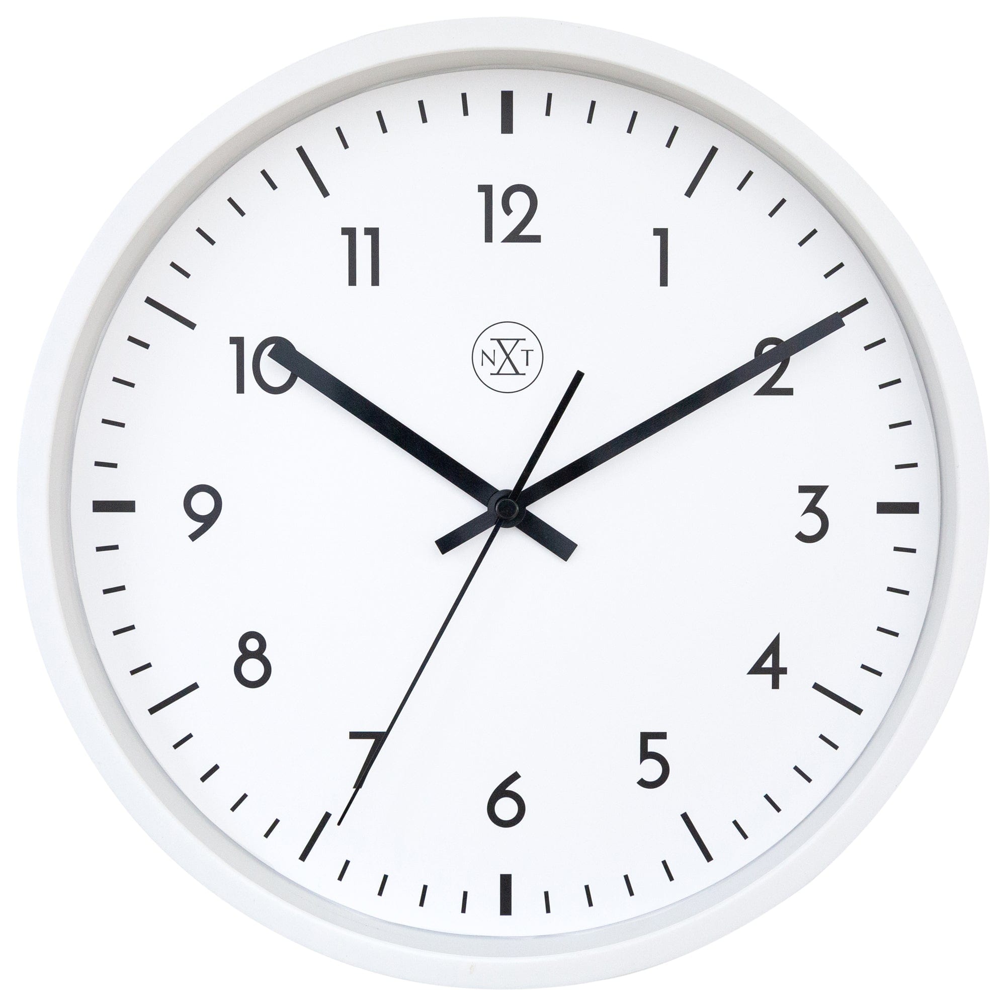 Wall clock 30cm - Silent - Plastic - "Easy Big" - Goat Corp