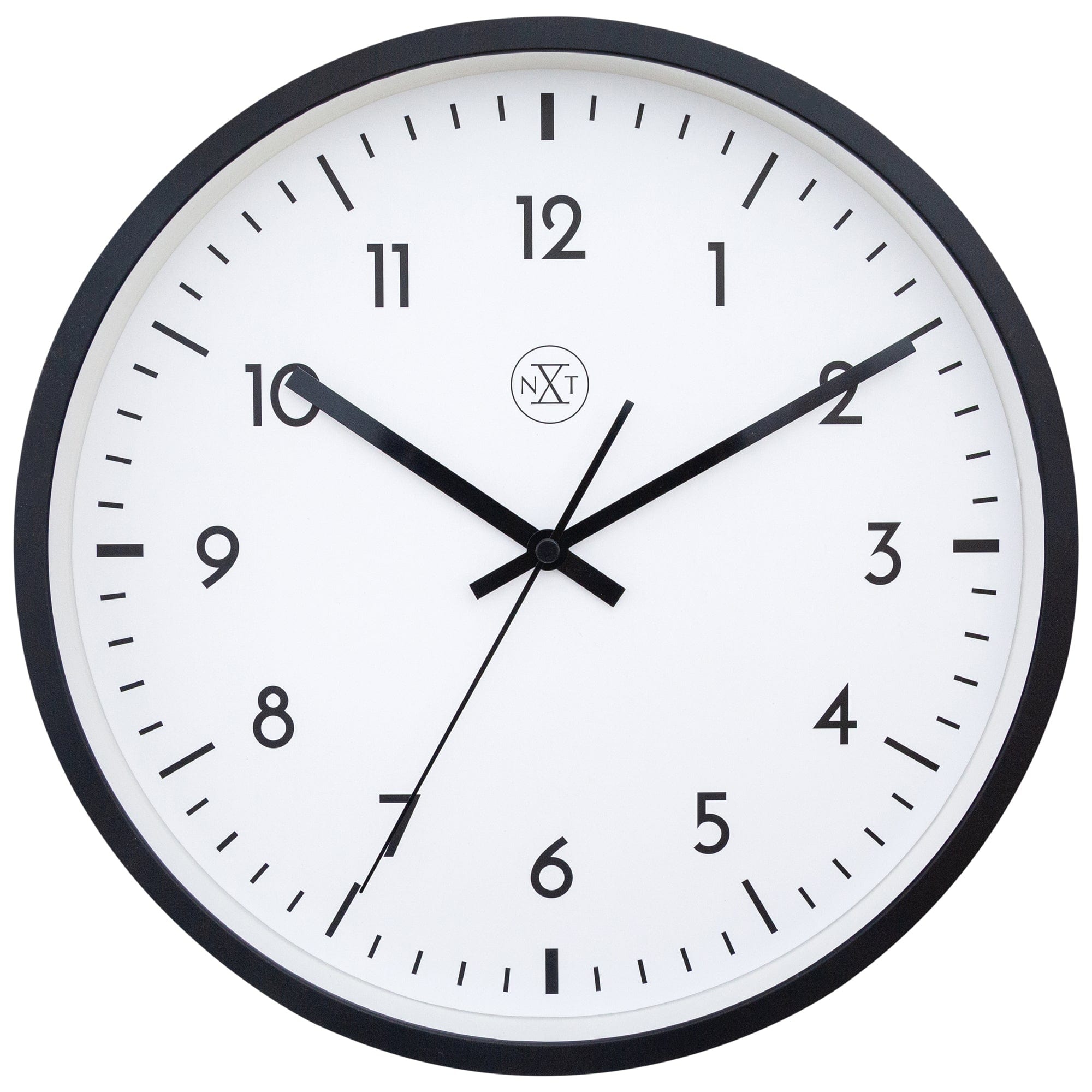 Wall clock 30cm - Silent - Plastic - "Easy Big" - Goat Corp