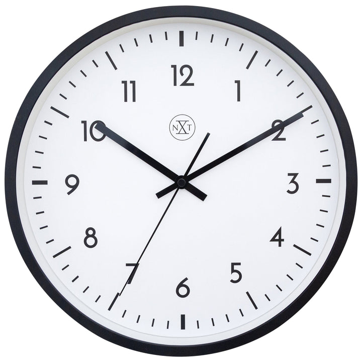 Wall clock 30cm - Silent - Plastic - "Easy Big" - Goat Corp