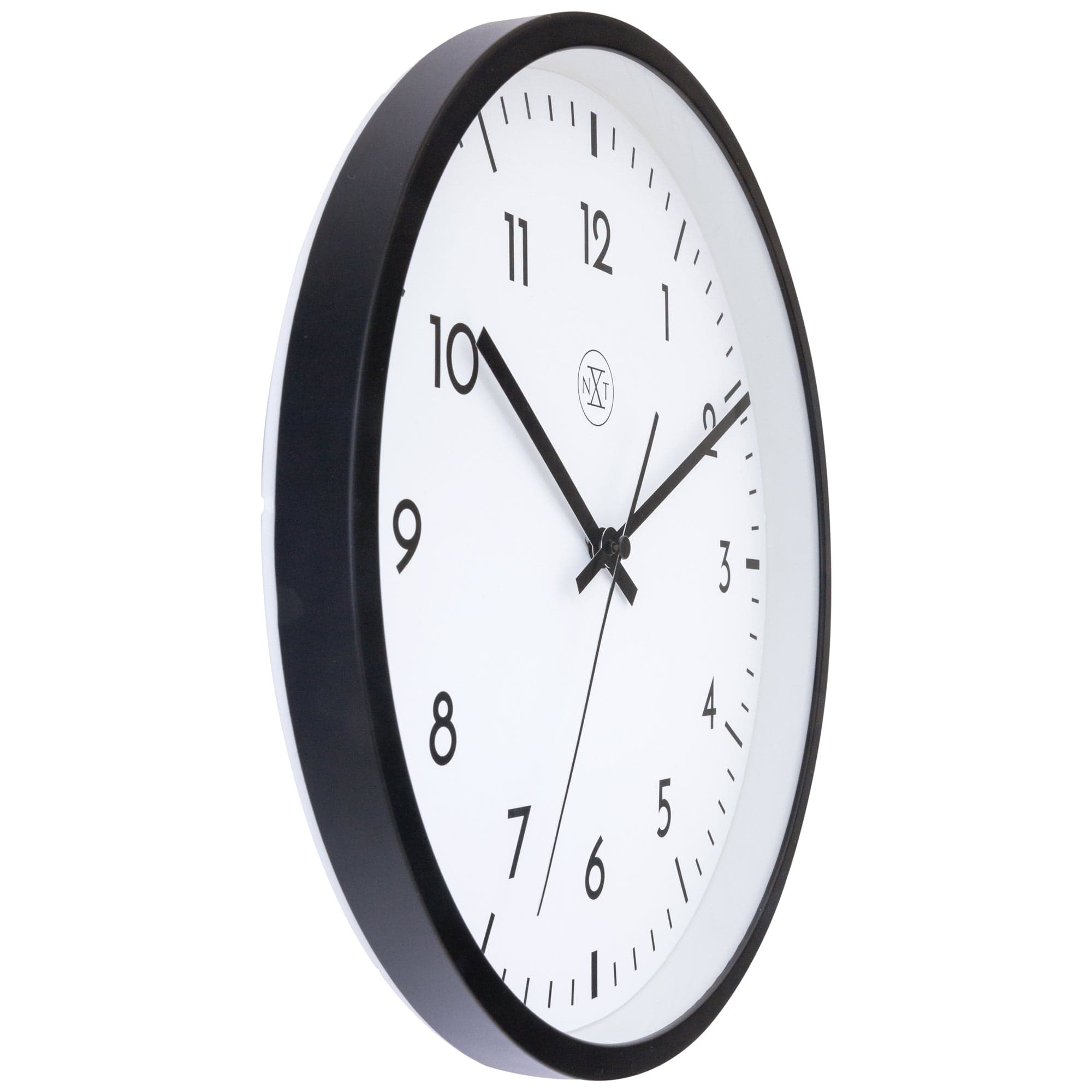 Wall clock 30cm - Silent - Plastic - "Easy Big" - Goat Corp