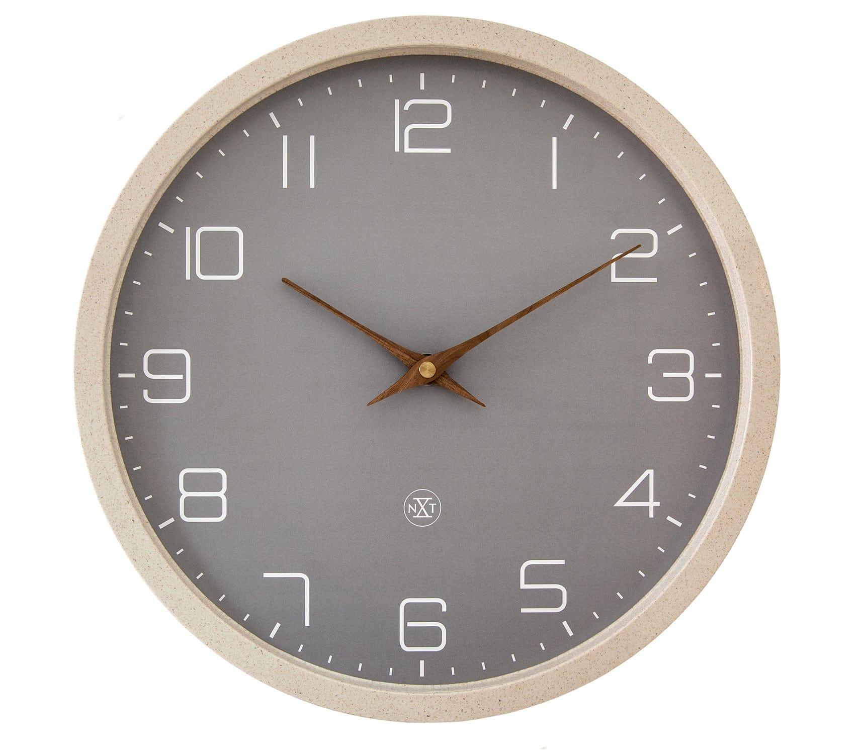 Wall Clock 30cm-Silent-Paper & Bioplastic-nXt 'Eco' - Goat Corp