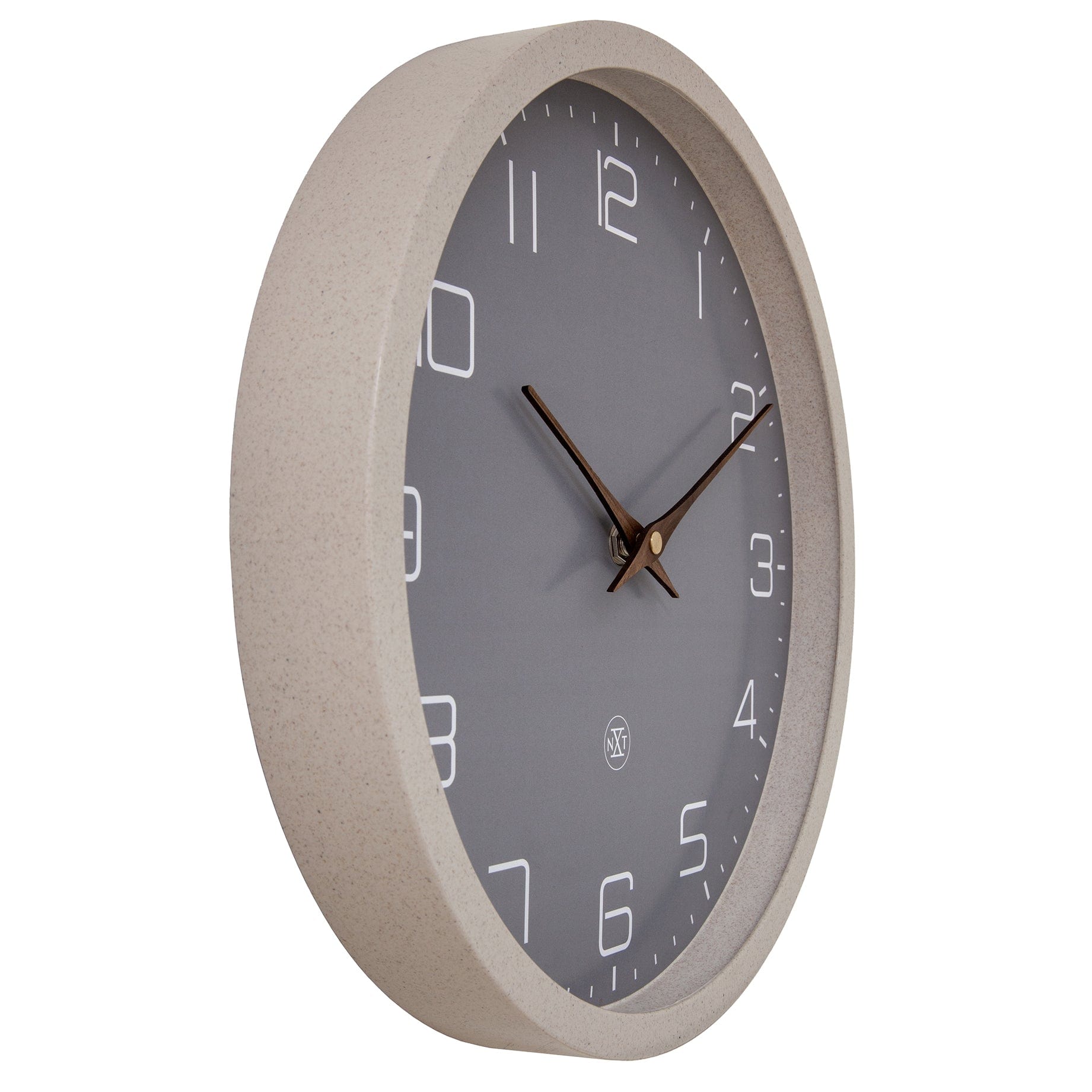 Wall Clock 30cm-Silent-Paper & Bioplastic-nXt 'Eco' - Goat Corp