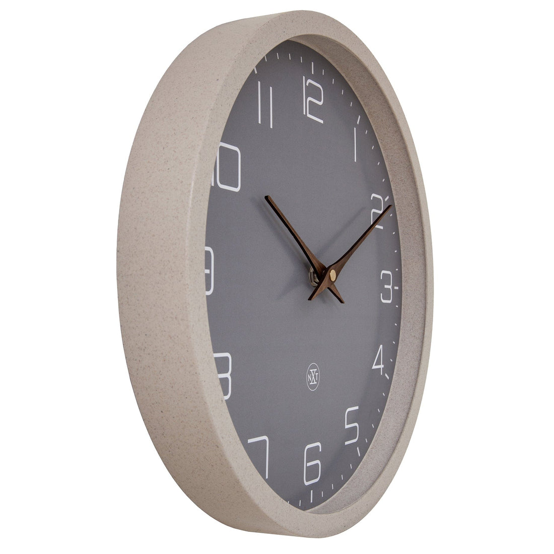 Wall Clock 30cm-Silent-Paper & Bioplastic-nXt 'Eco' - Goat Corp