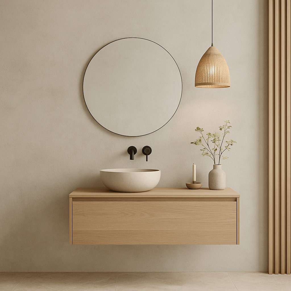 Wiesbaden Spiegel Rond 50 cm Aluminium Frameloos 5mm