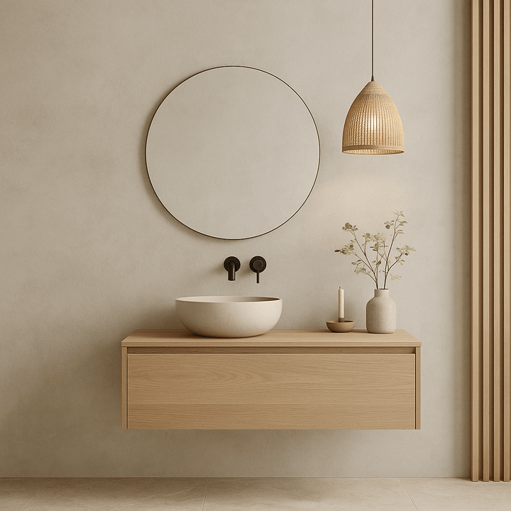 Wiesbaden Spiegel Rond 60 cm Aluminium Frameloos 5mm