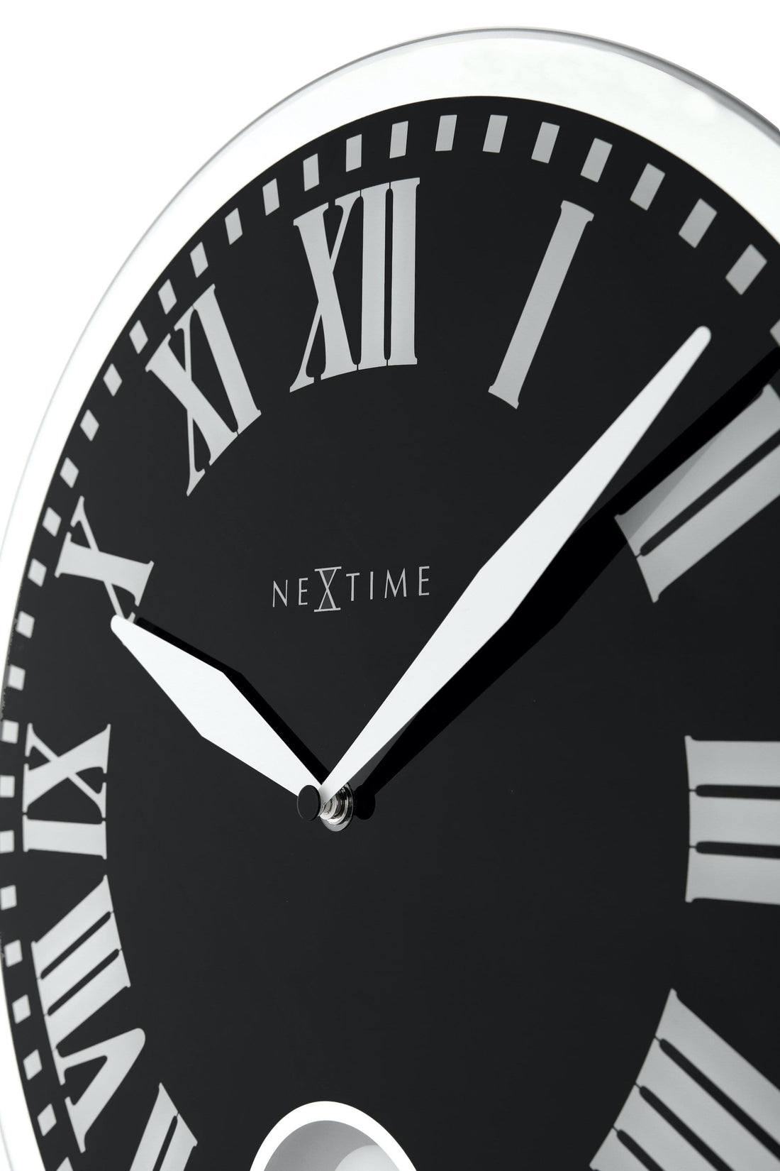 Wall clock - 43 x 4.2 cm - Glass - 'Romana' - Goat Corp