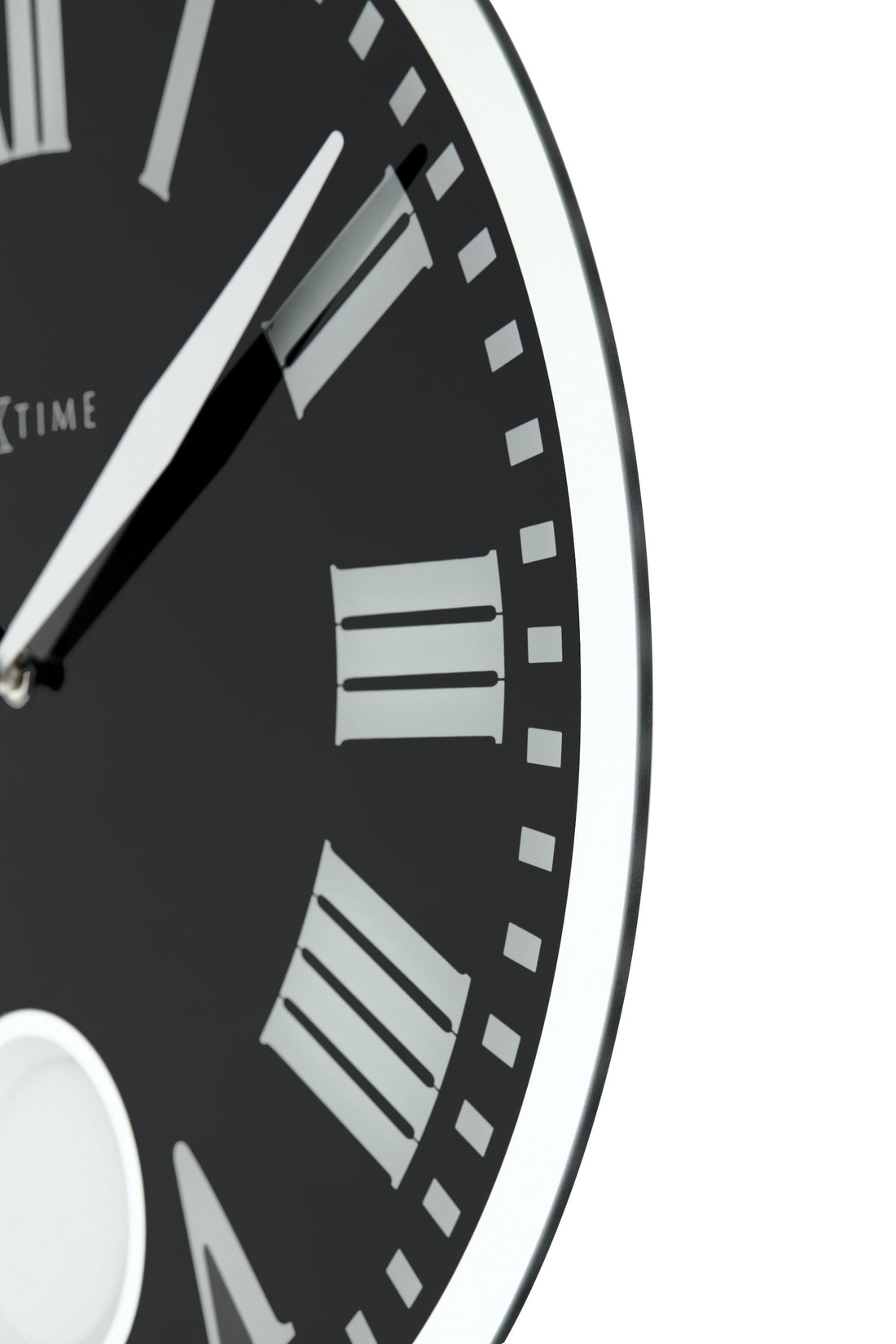 Wall clock - 43 x 4.2 cm - Glass - 'Romana' - Goat Corp