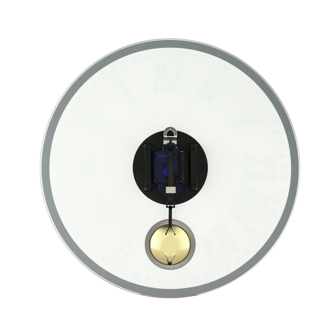 Wall clock - 43 x 4.2 cm - Glass - 'Romana' - Goat Corp