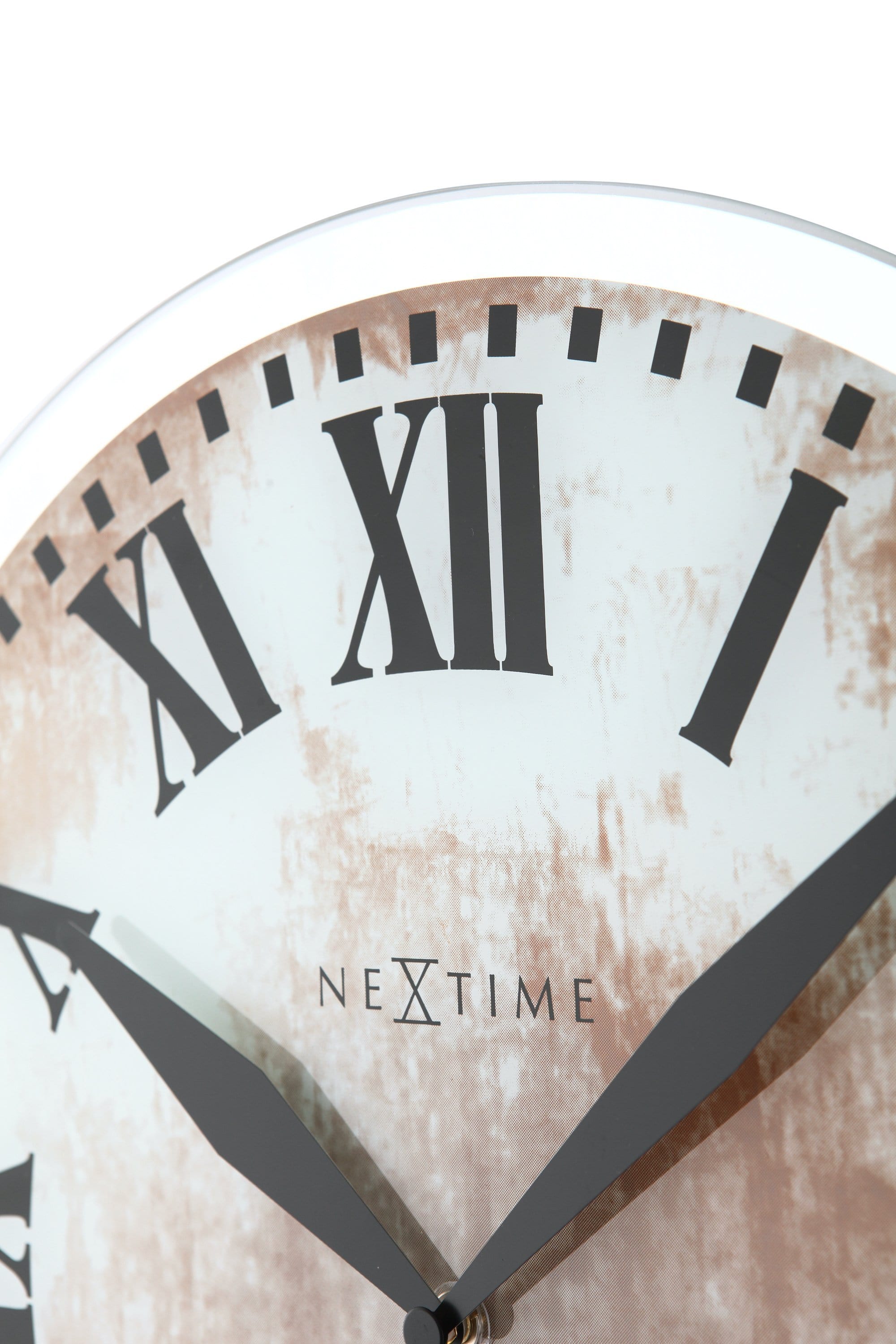 Wall clock - 43 x 4.2 cm - Glass - 'Romana' - Goat Corp