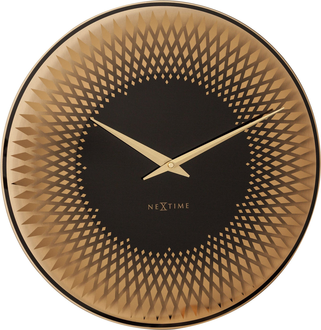 Wall clock -  43 cm - Glass - 'Sahara' - Goat Corp