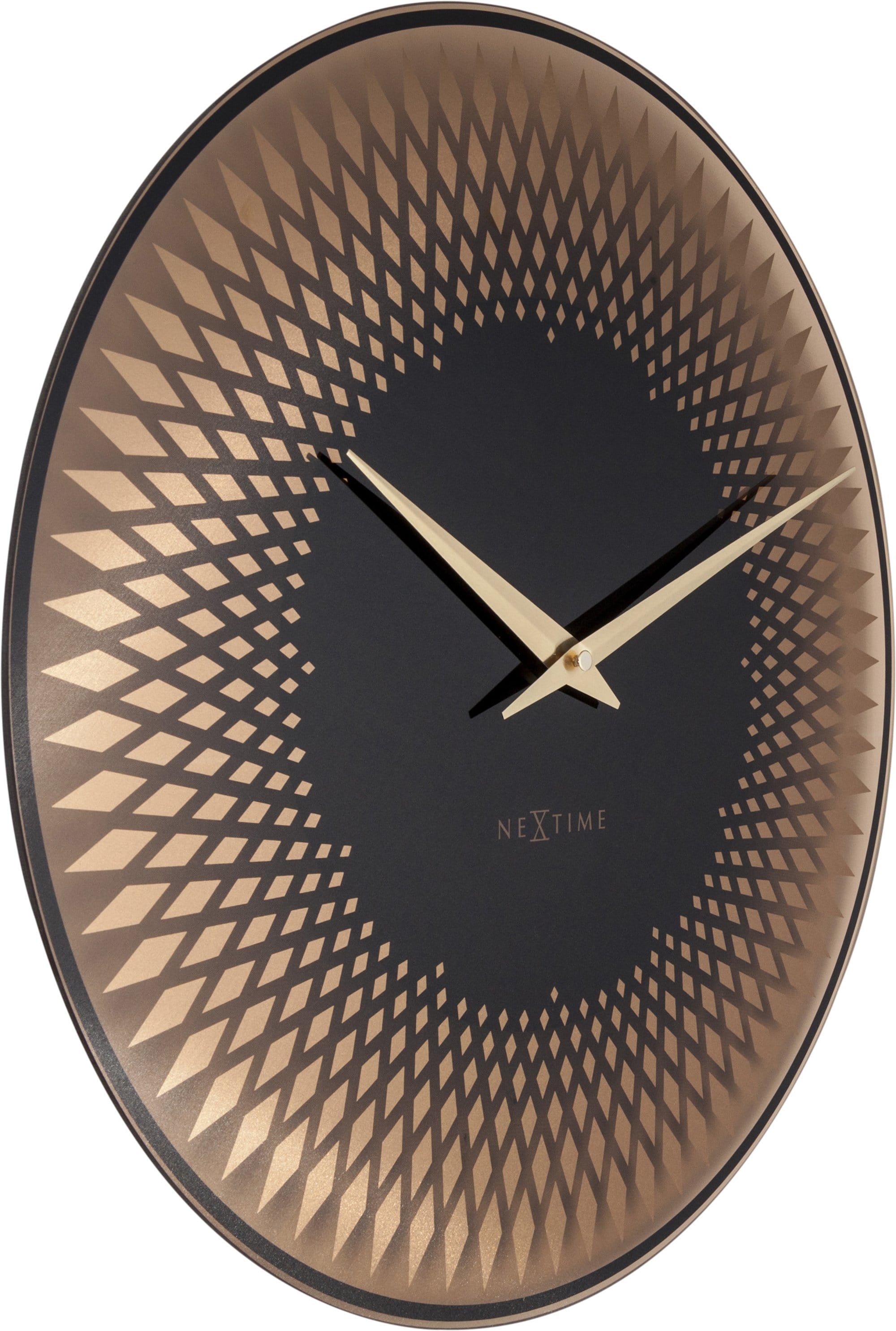 Wall clock -  43 cm - Glass - 'Sahara' - Goat Corp