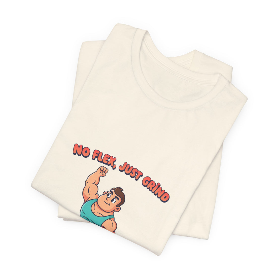 No Fuss Just Grind Tee | gym motivation shirt, start small fitness tee