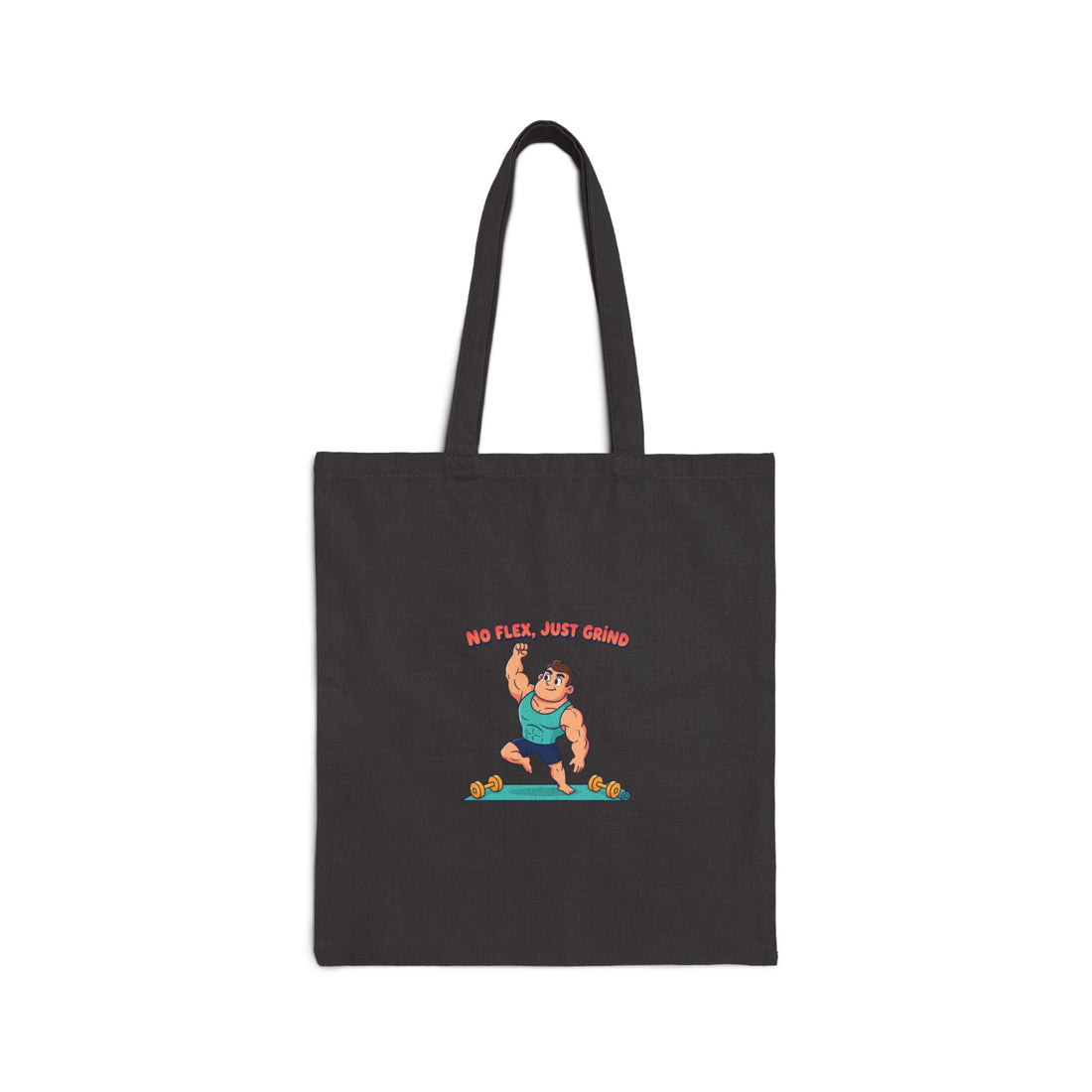 I’m Here That Counts Tote | Gym Comeback, start small fitness canvas