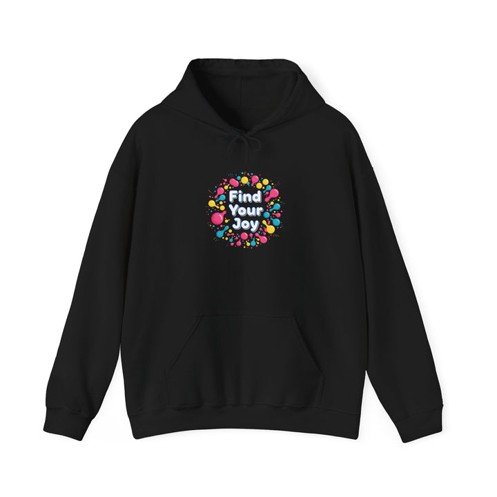 Find Your Joy Hoodie | dopamine items, neon squiggle art