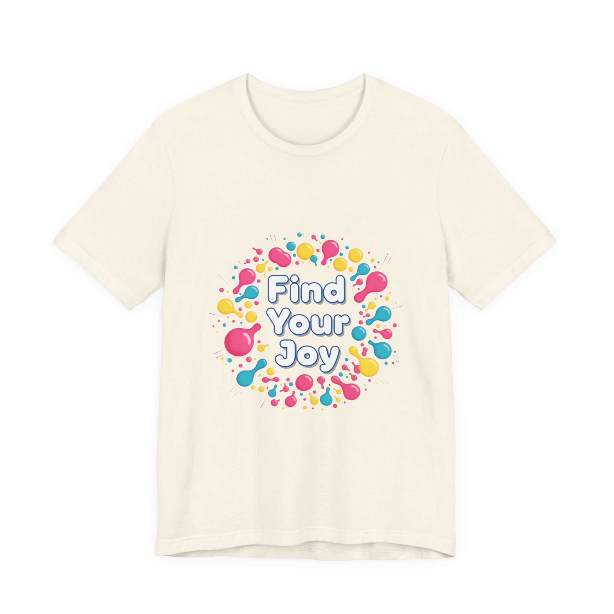 Find Your Joy T-Shirt | Dopamine Decor, Neon Gradient Squiggle Art