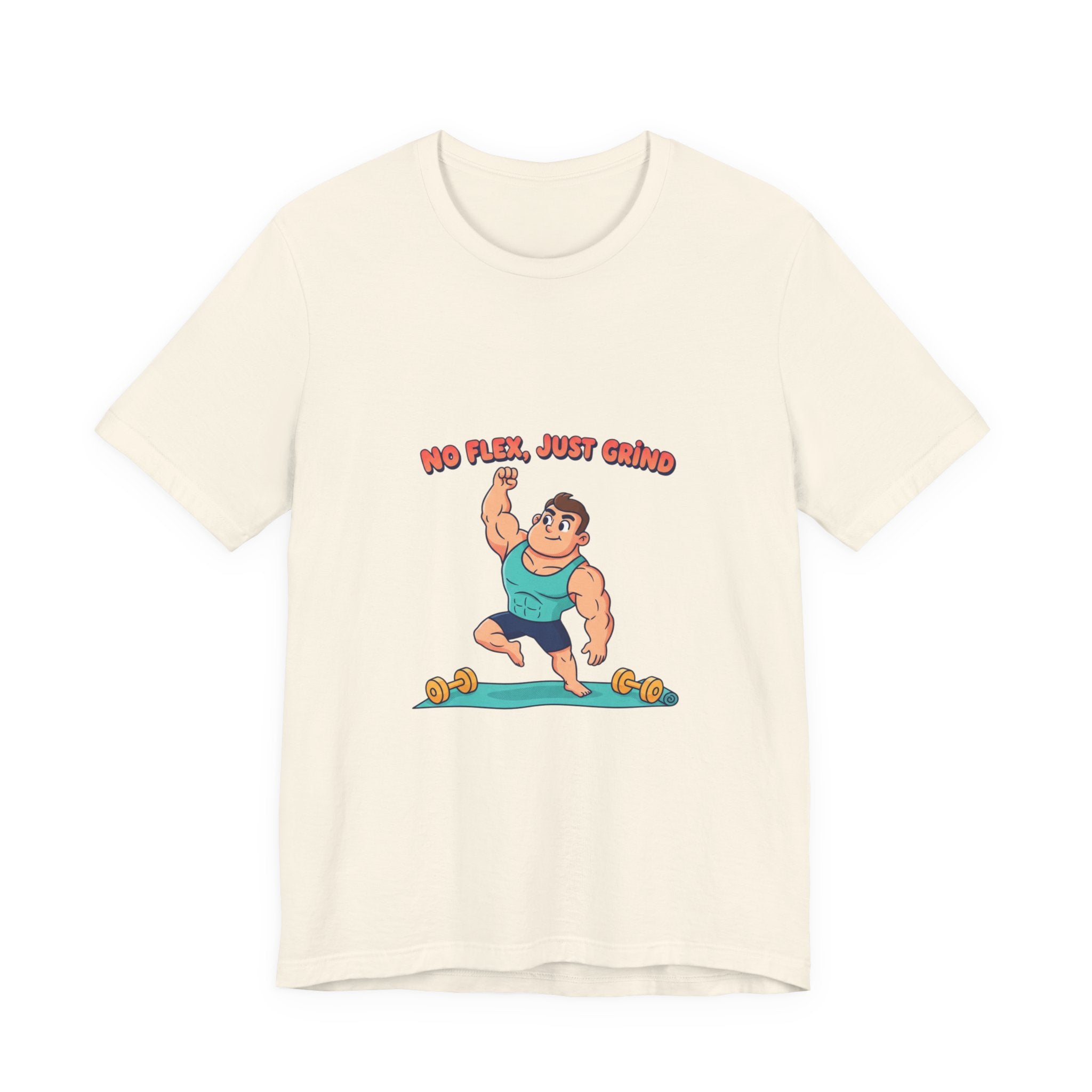 No Fuss Just Grind Tee | gym motivation shirt, start small fitness tee