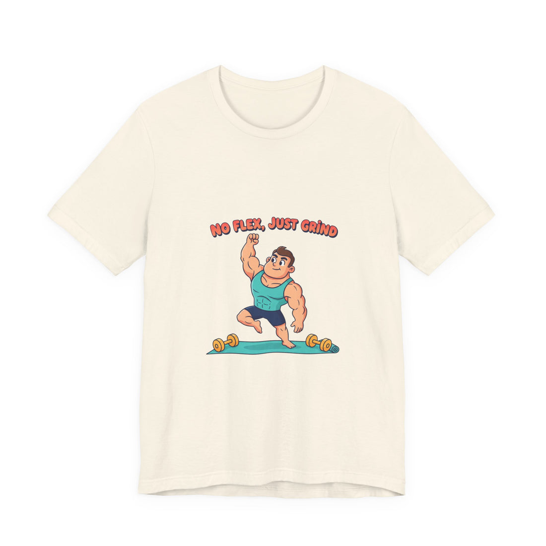 No Fuss Just Grind Tee | gym motivation shirt, start small fitness tee