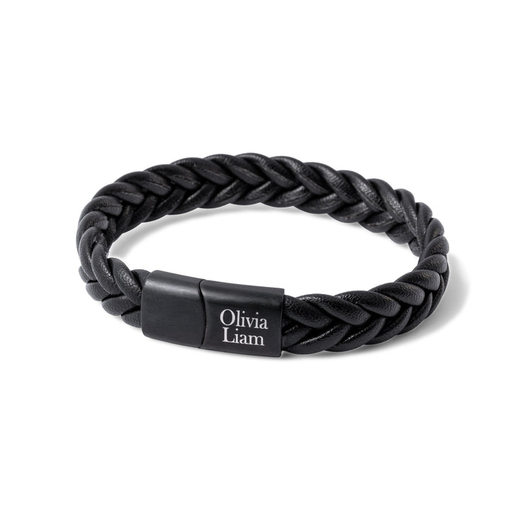 Axel matt black bracelet