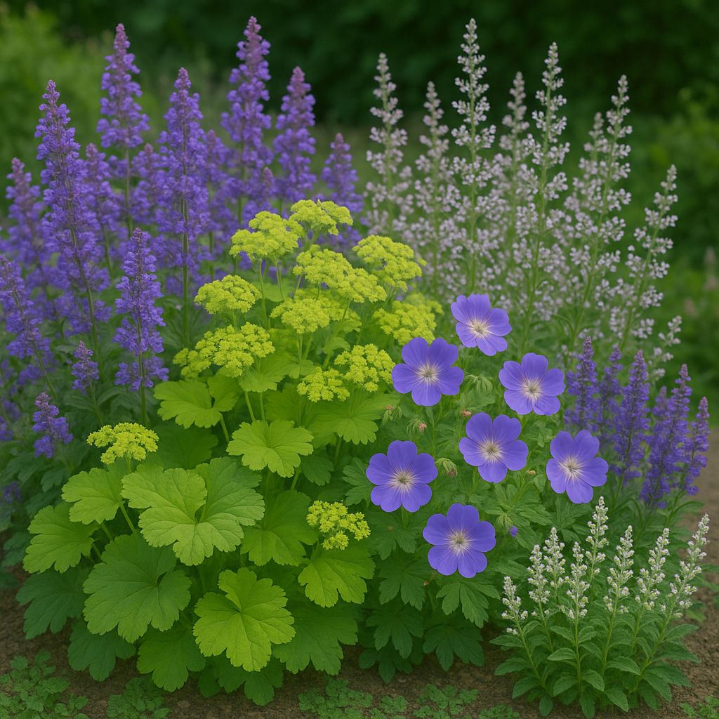 Borderpakket 'Katvriendelijk' - 5m² - 50 planten