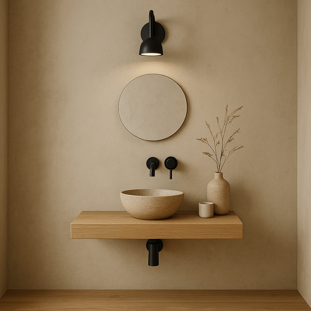 Wiesbaden Spiegel Rond 30 cm Aluminium Frameloos 5mm