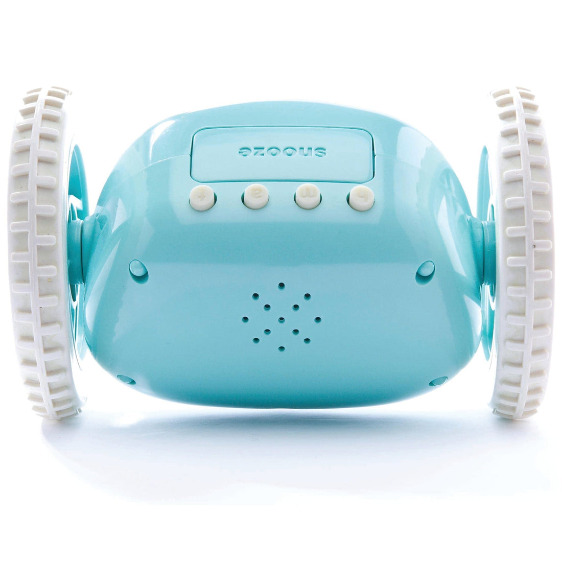 Clocky Blue - Alarm clock on wheels - Goat Corp