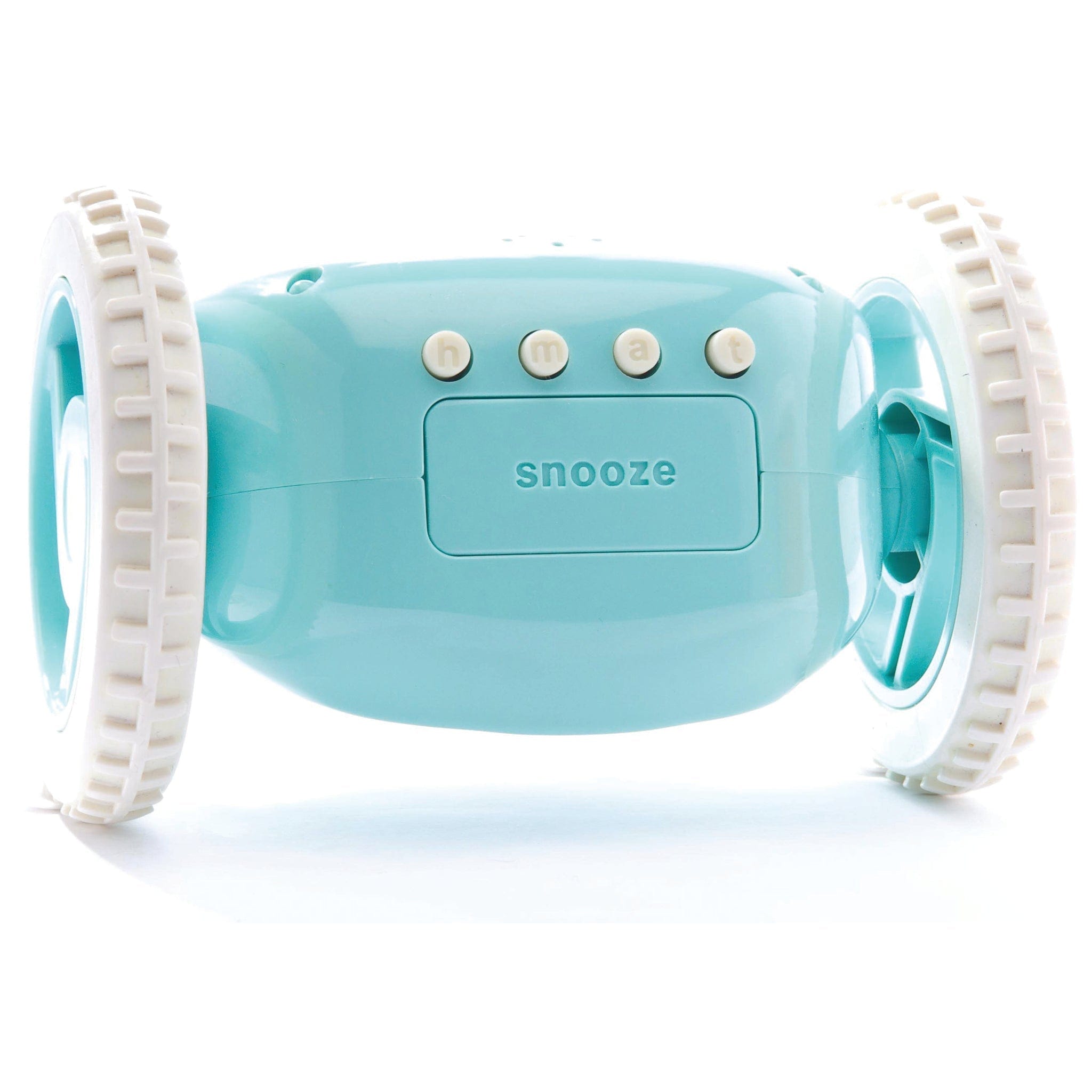 Clocky Blue - Alarm clock on wheels - Goat Corp