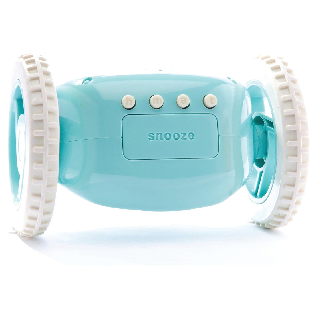 Clocky Blue - Alarm clock on wheels - Goat Corp