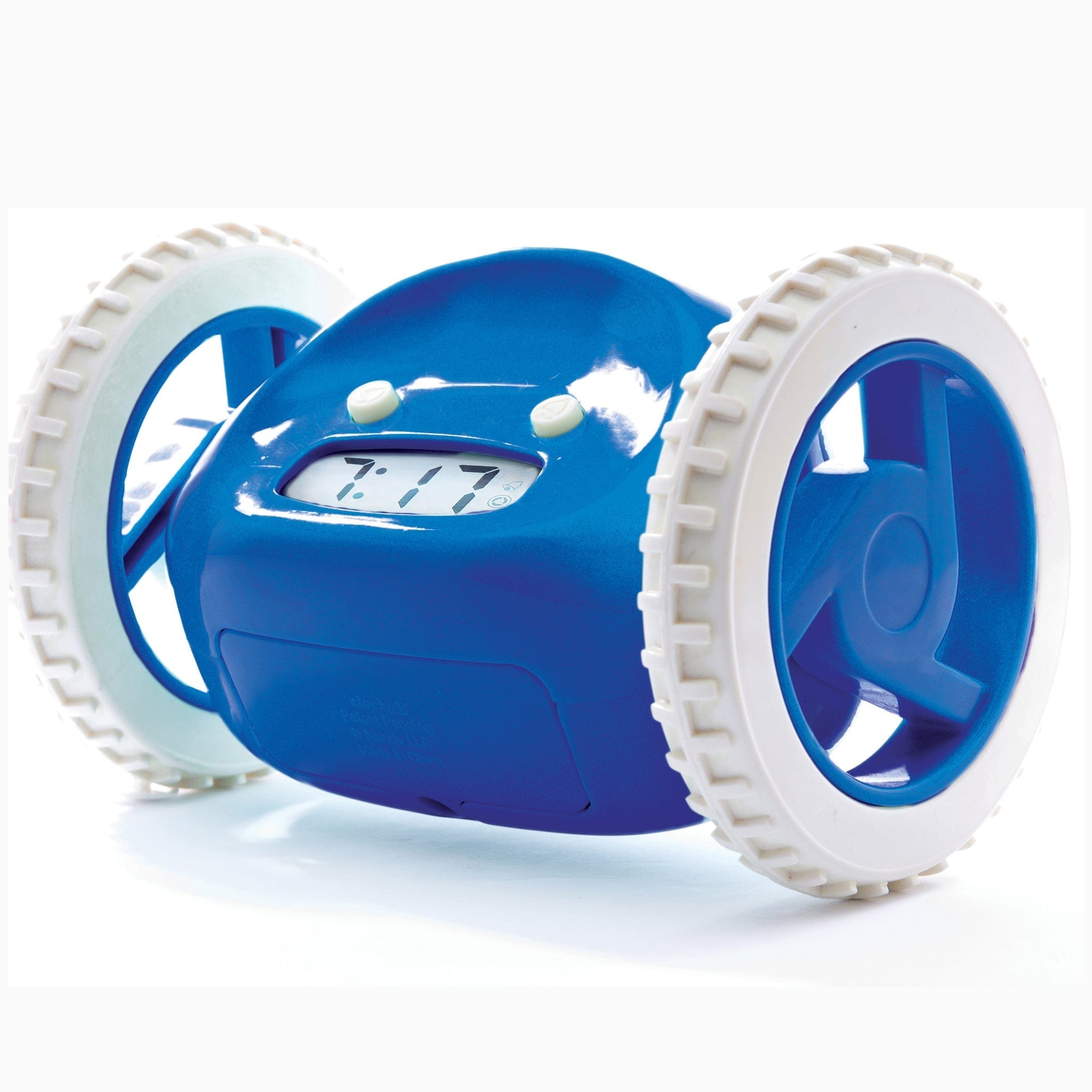 Clocky Navy - Alarm clock on wheels - Goat Corp