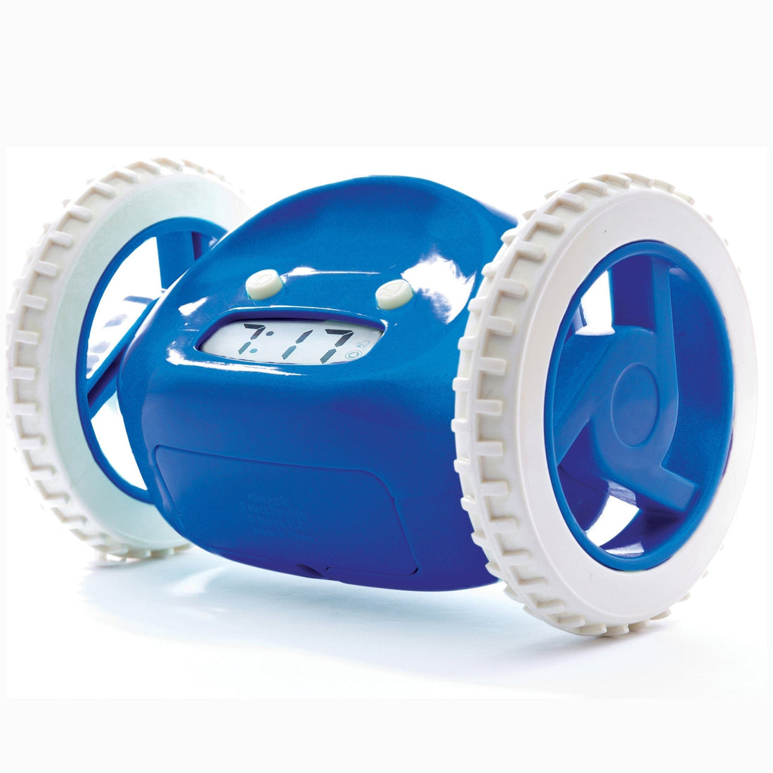 Clocky Navy - Alarm clock on wheels - Goat Corp