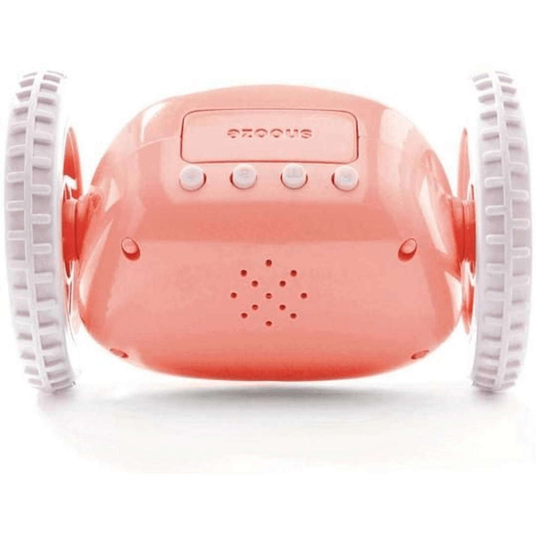 Clocky Pink - Alarm clock on wheels - Goat Corp