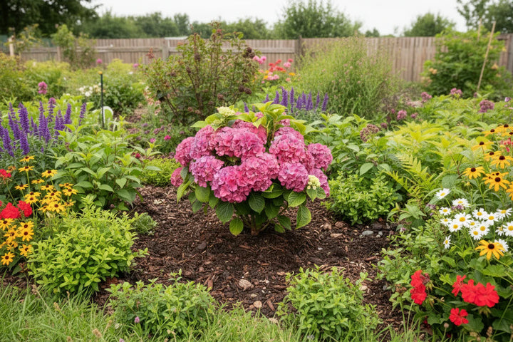 Hydrangea macrophylla 'Colour your Table'® Lila