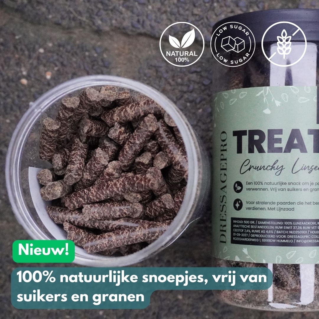 Nieuw! Treats - Crunchy Linseed