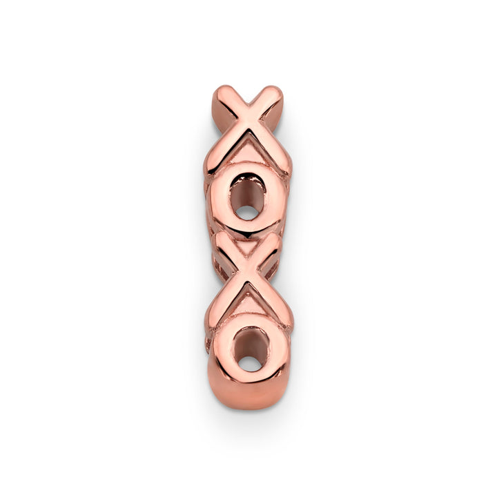 Mesh charm xoxo rosé gold