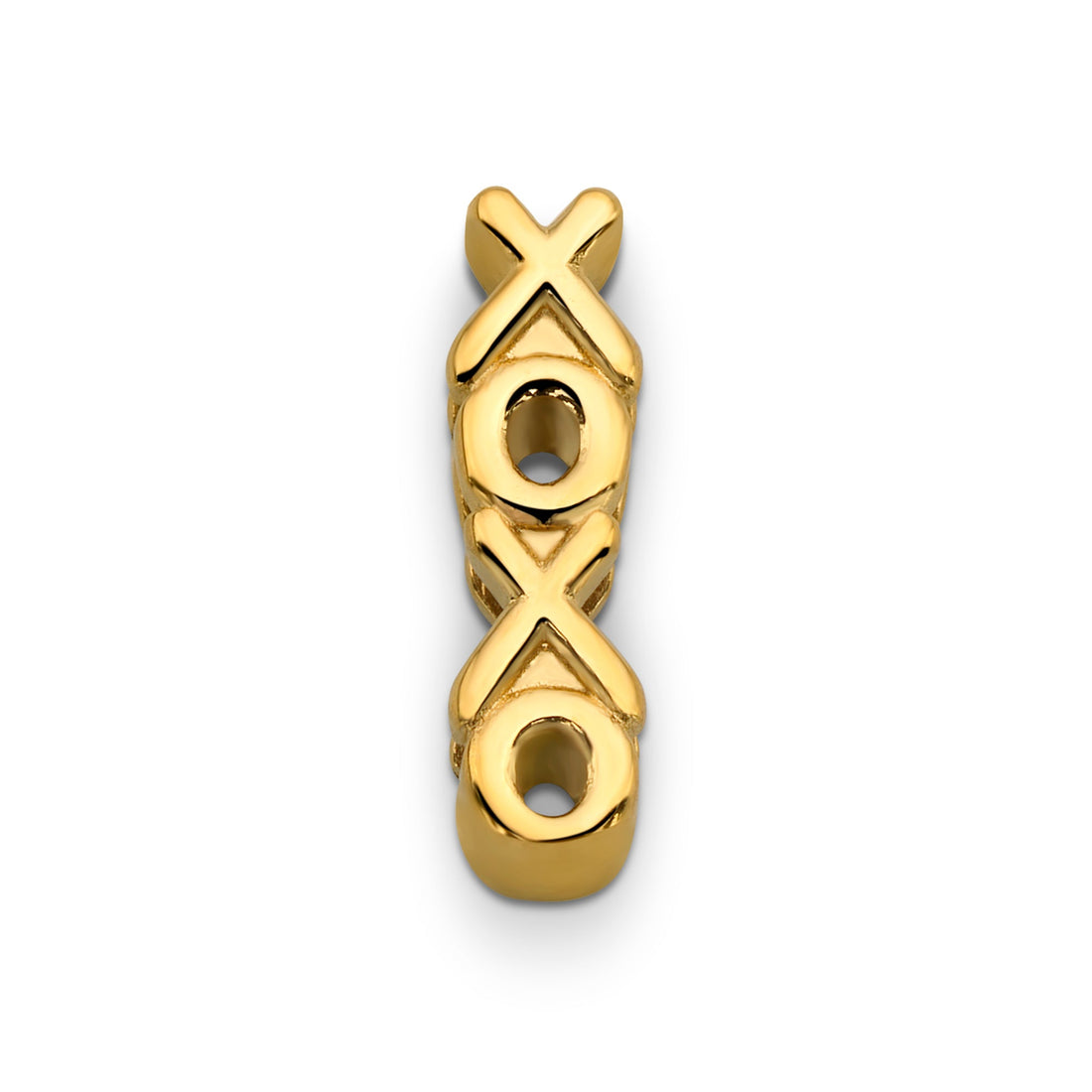 Mesh charm xoxo gold