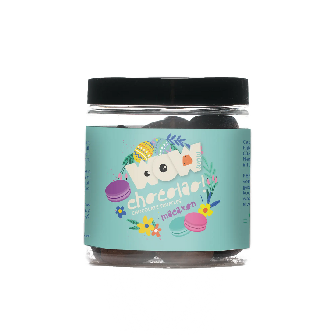 Macaron - Easter Chocolate Truffles - Gifting jar 130g - Goat Corp