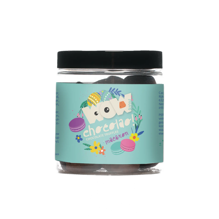Macaron - Easter Chocolate Truffles - Gifting jar 130g - Goat Corp