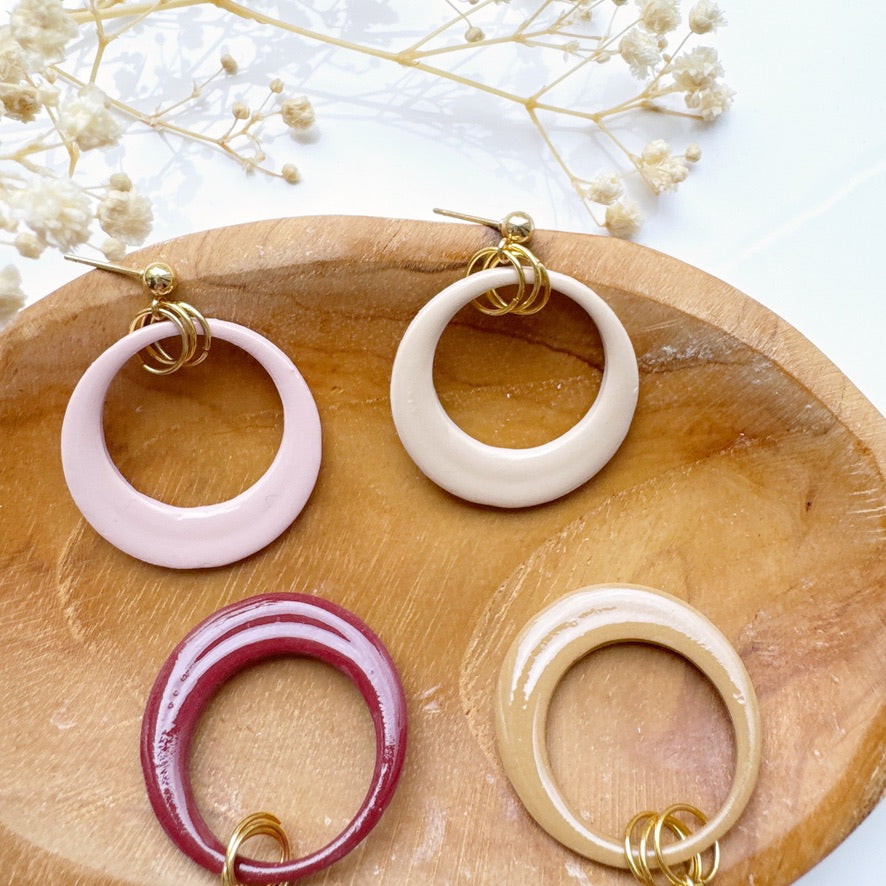 Lunar Hoops Oorbellen - Goat Corp