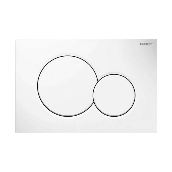 Geberit Sigma-01 drukplaat wit