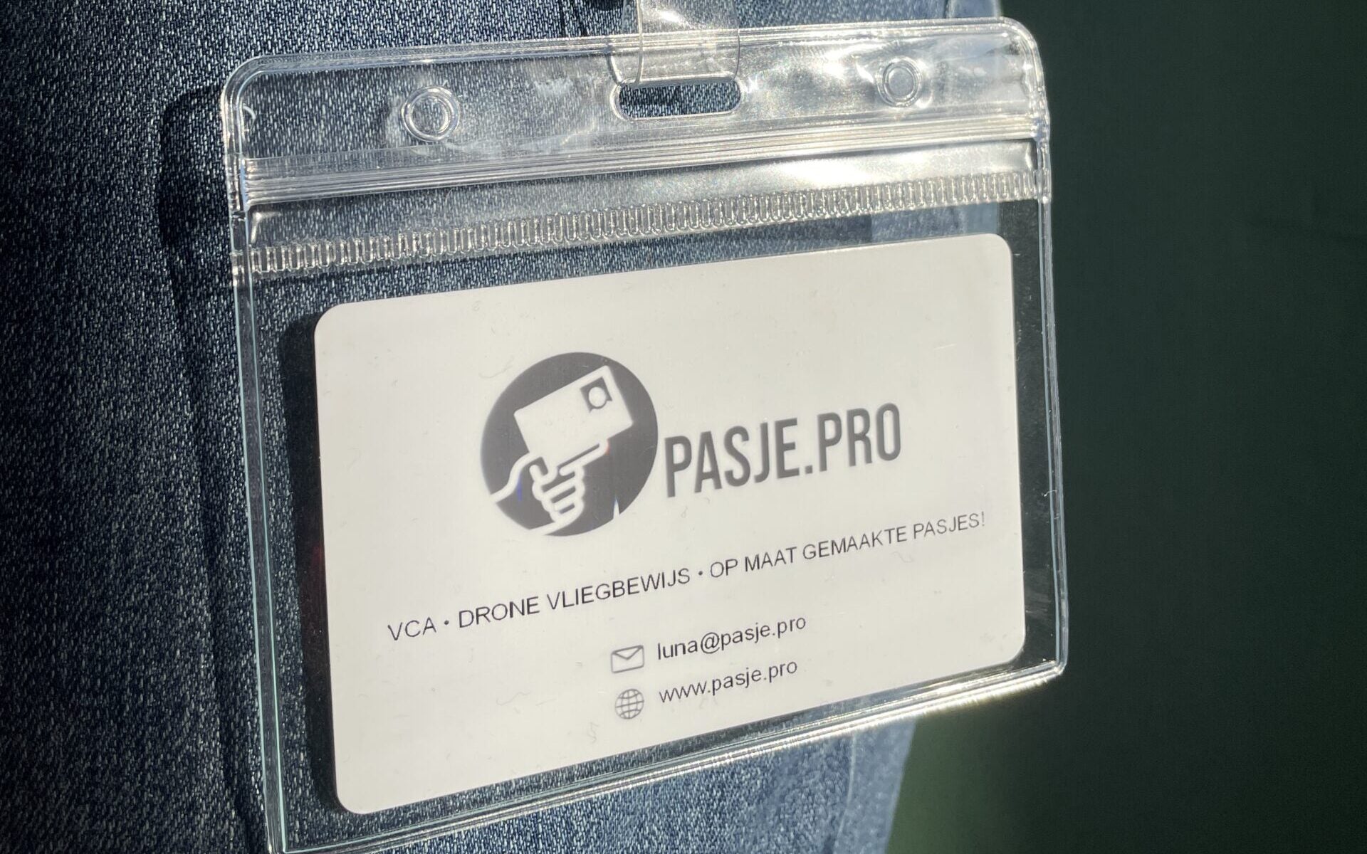 Flexibele Transparante Kaarthouder - Goat Corp