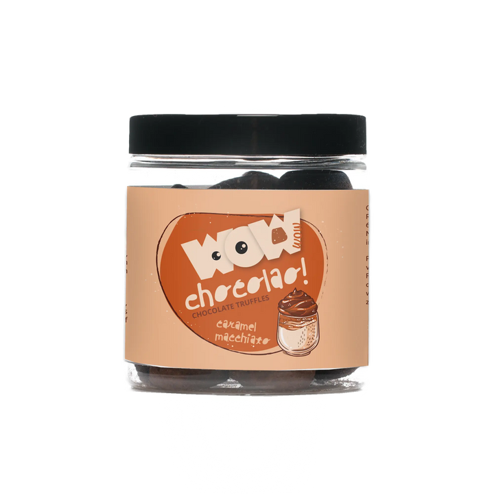 Caramel Macchiato Chocolate Truffles - Gifting jar 130g - Goat Corp