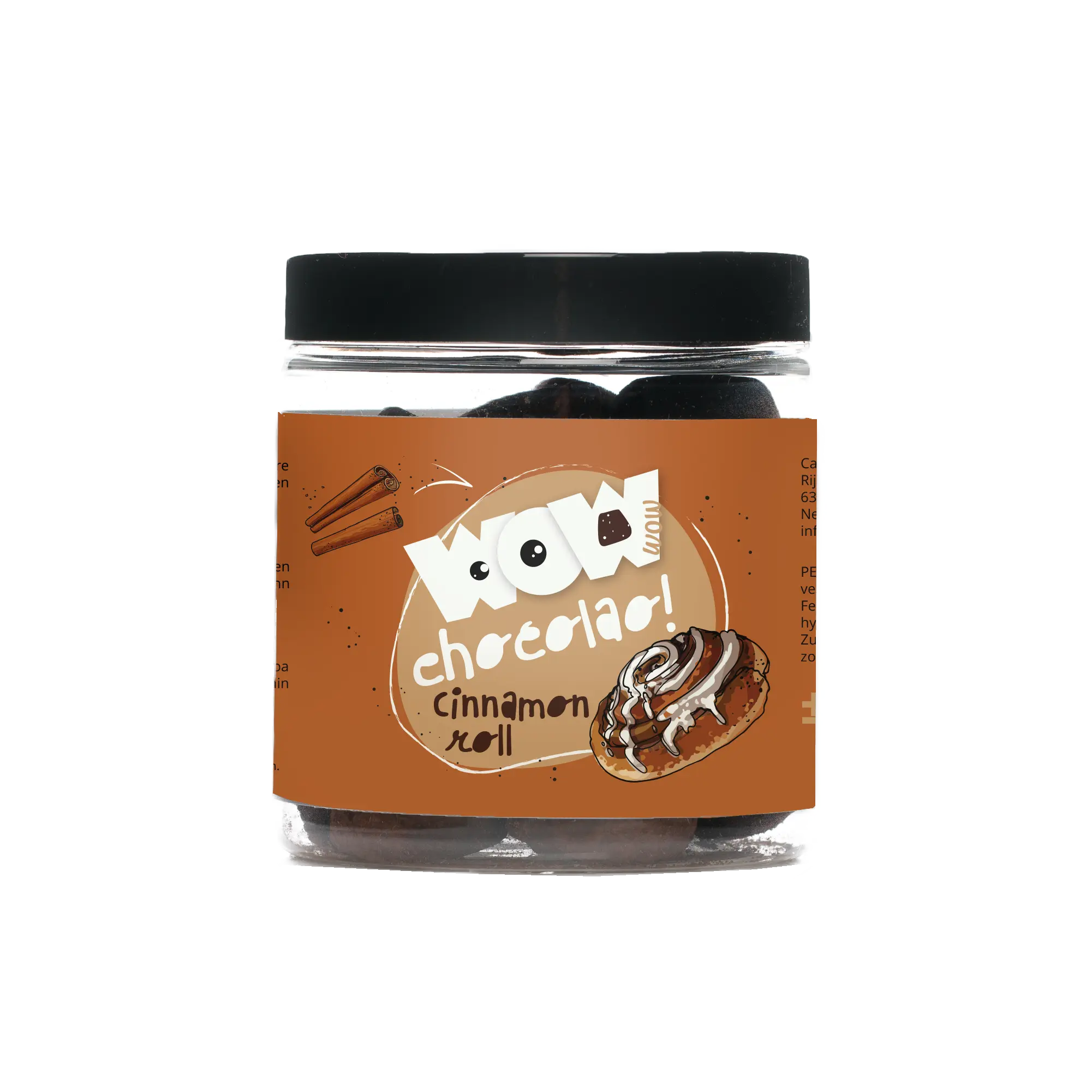 Cinnamon roll Chocolate Truffles - 130g Gifting jar - Goat Corp