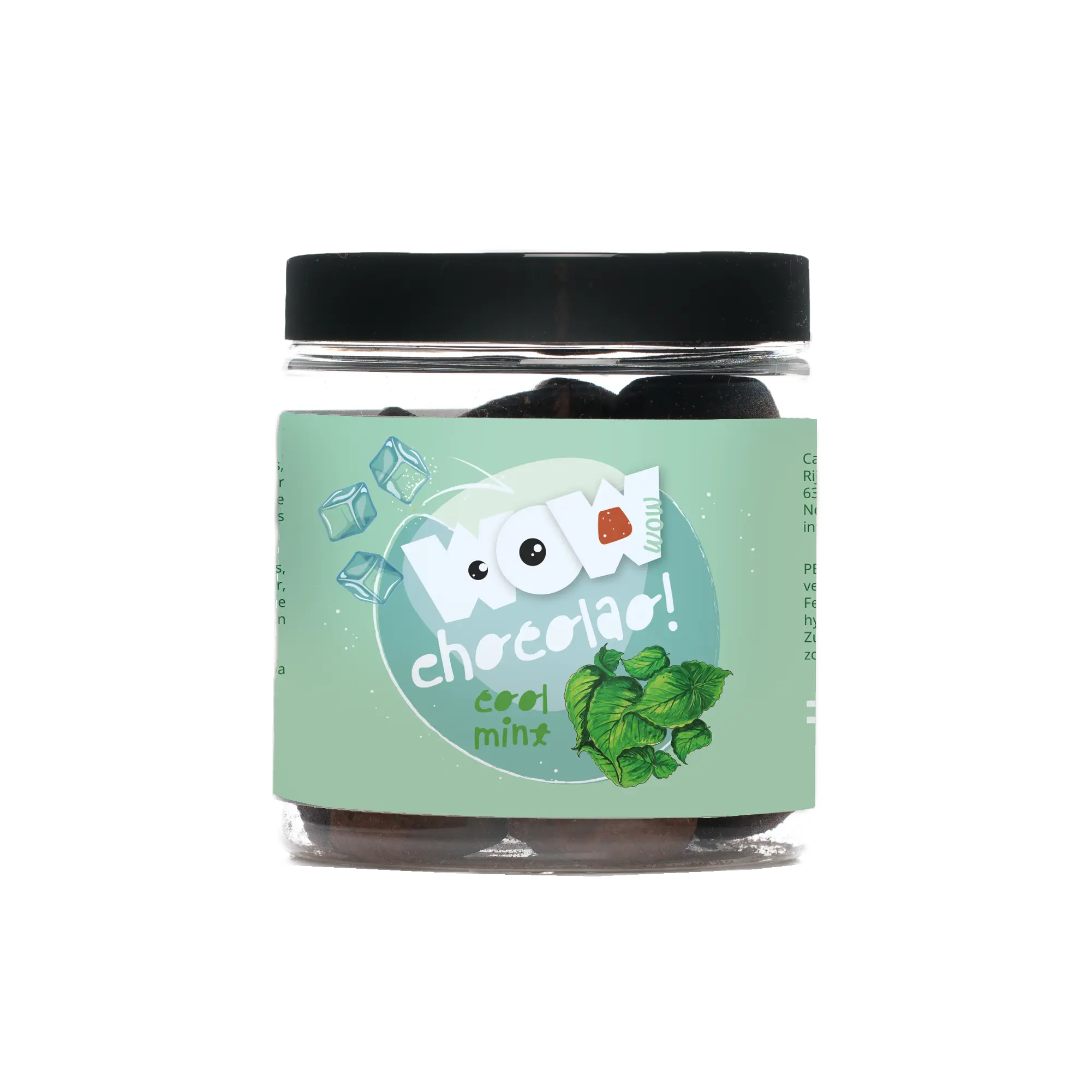 Cool Mint Chocolate Truffles - 130g Gifting jar - Goat Corp
