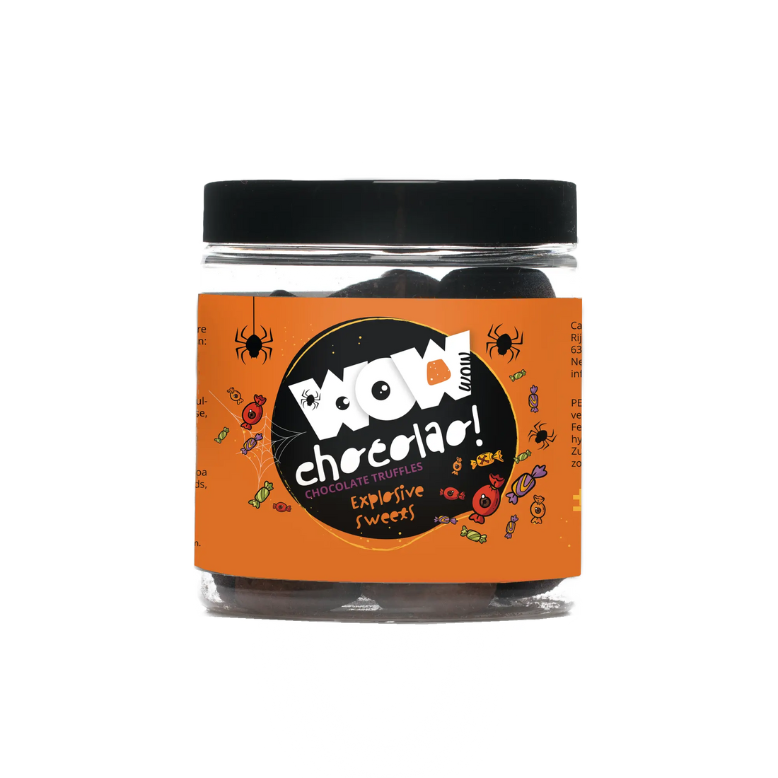 Explosive Sweets - Halloween Chocolate Truffles - 130g Gifting jar - Goat Corp