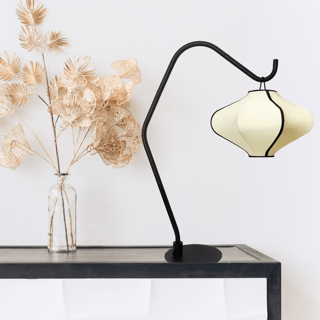 Lamp Shade 40cm-Lantern-Elastic Fabric-"Lumi" - Goat Corp