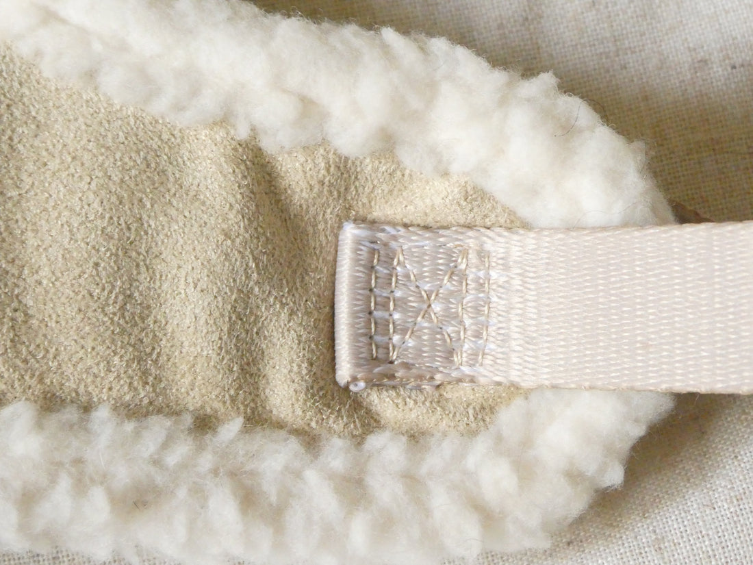 Beige Fur Harness