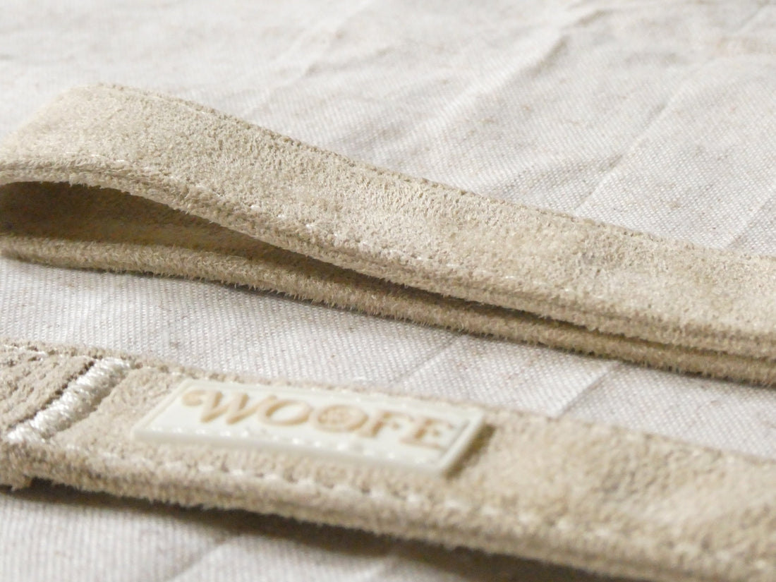Beige Suede Leash