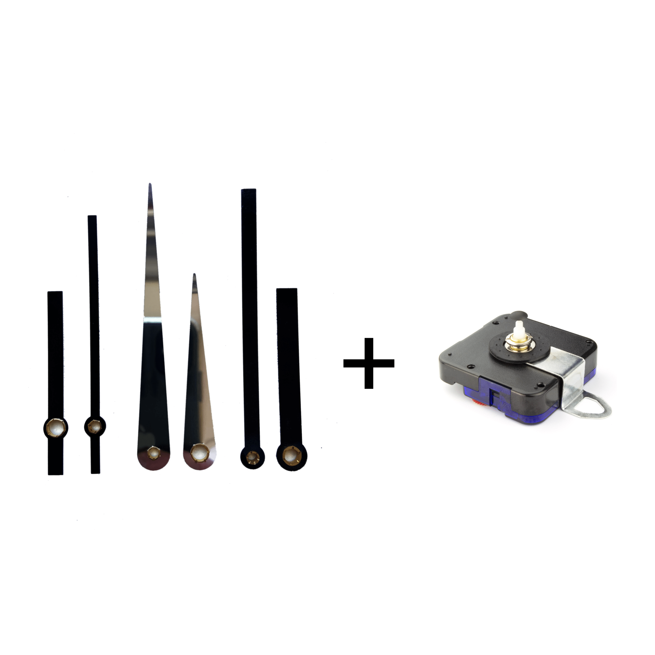 Clock hands set S + Silent Movement - Goat Corp