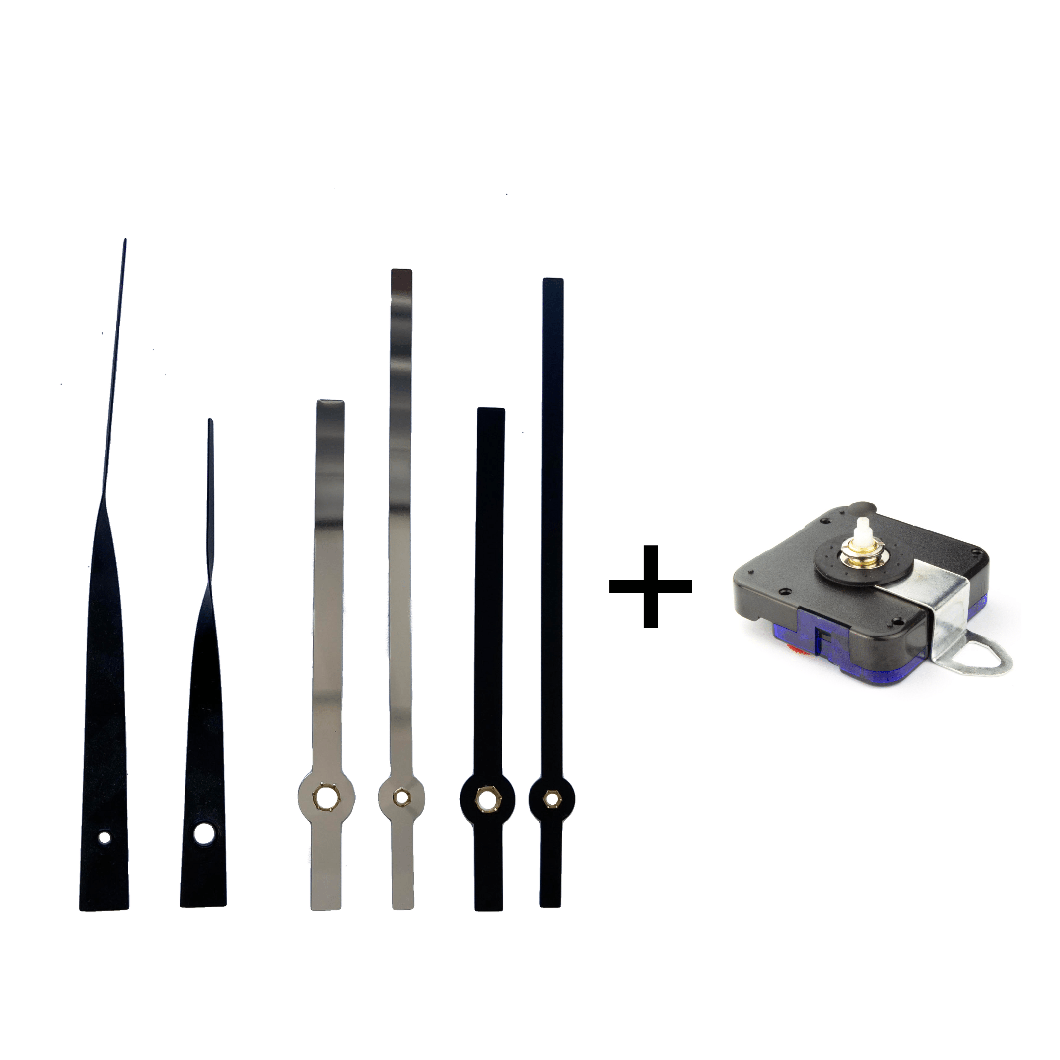 Clock hands set M + Silent Movement - Goat Corp