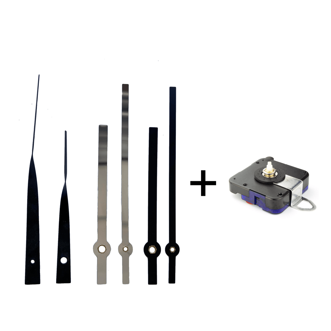 Clock hands set M + Silent Movement - Goat Corp